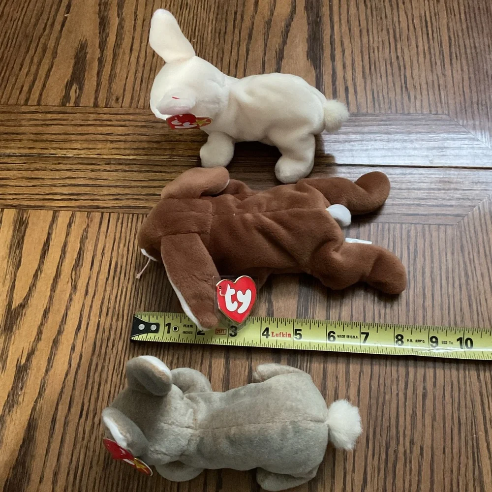 Ty Easter 🐣 Collection of bunny rabbits: Ears, Nibbly and Nibbler set